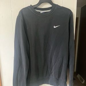 Nike Men’s Black Cotton Crewneck